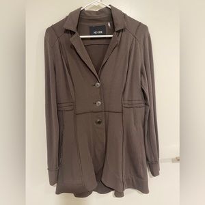 Size small NIC+ZOE greenish grey colored blazer